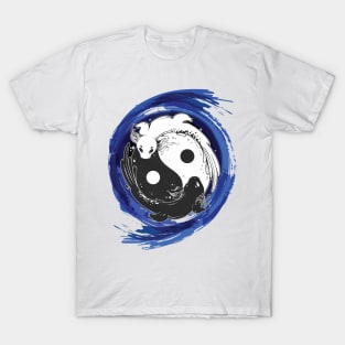 yin yang axolotl T-Shirt